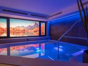 An indoor pool