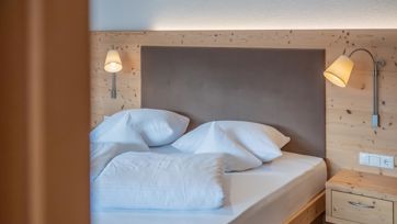 A double bed