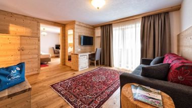 The living area of the Suite