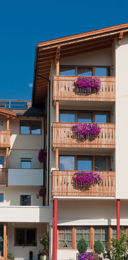 Unser Hotel von außen